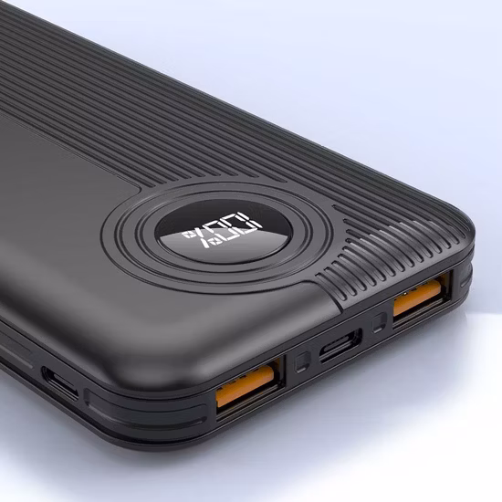 Baseus Bipow Digital Display Carregamento Rápido Power Bank 20000mAh 25W (com 50cm 20V/3A 60W Tipo-C para Tipo-C Cabo de Carregamento Rápido)