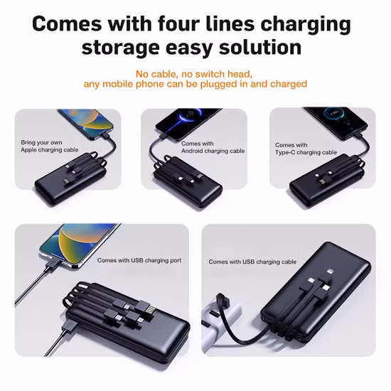 Mini banco de energia magnético sem fio portátil de 10.000 mAh para carregador de celular Magsafes Powerbank para iPhone 12 PRO