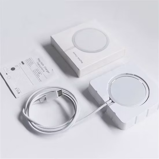 15W 10000mAh Magnética Transparente Power Bank Sem Fio Bateria Externa Mini Magsafe Powerbank Carregamento Rápido Carregador Portátil para iPhone