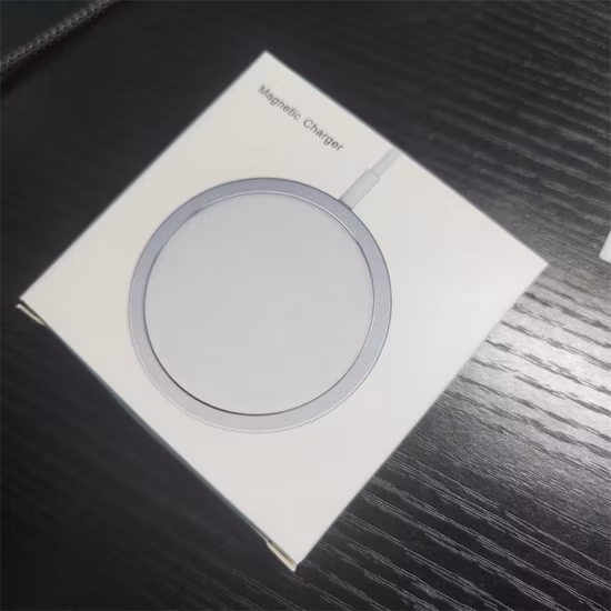 15W 10000mAh Magnética Transparente Power Bank Sem Fio Bateria Externa Mini Magsafe Powerbank Carregamento Rápido Carregador Portátil para iPhone